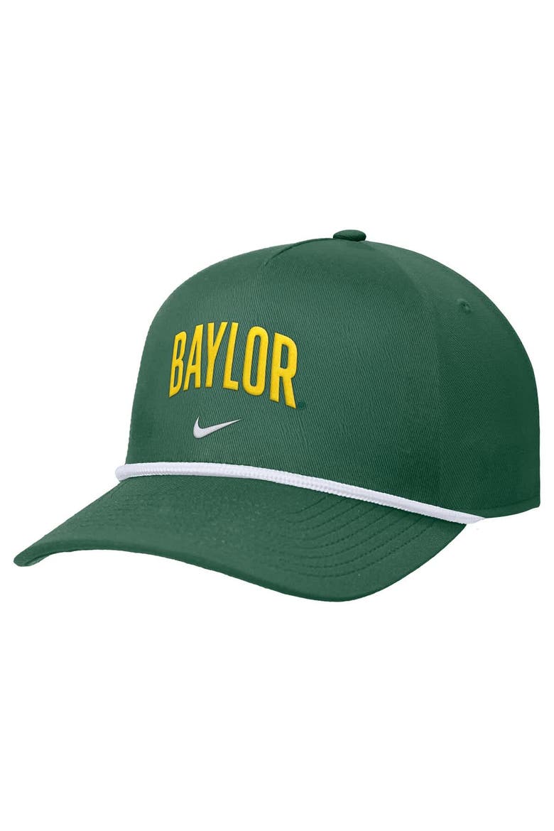 Men's Nike Green Baylor Bears Rise Adjustable Hat, Main, color, Green