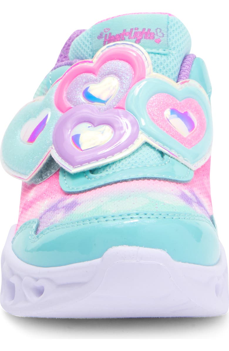 SKECHERS Kids' Heart Lights<sup>®</sup> Light-Up Sneaker, Alternate, color, Turquoise/ Lavender