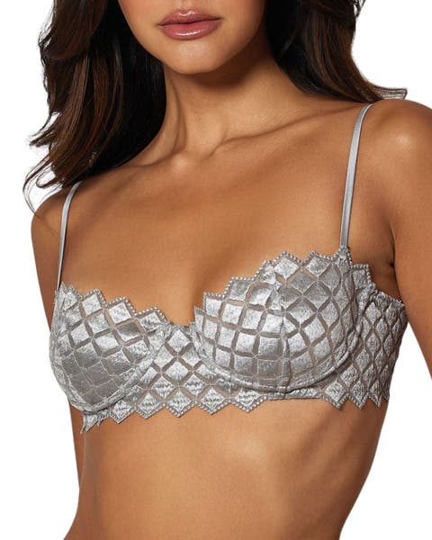 Lamine Embroidery Balconette Bra