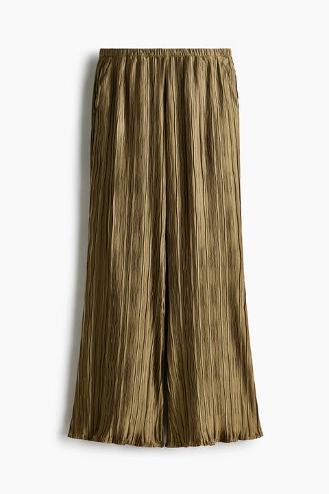 Crinkled Trousers