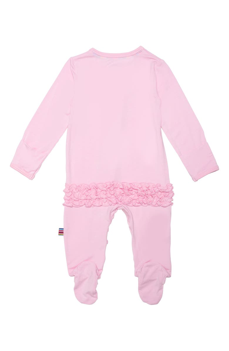 Magnetic Me Bermuda Breeze Ruffle Magnetic Footie, Alternate, color, Bermuda Breeze