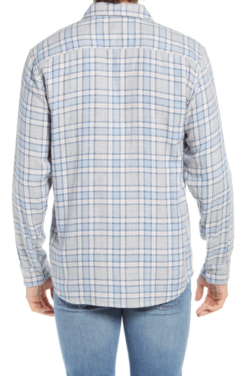Faherty Brand Reversible Belmar Plaid Button-Up Shirt, Alternate, color,