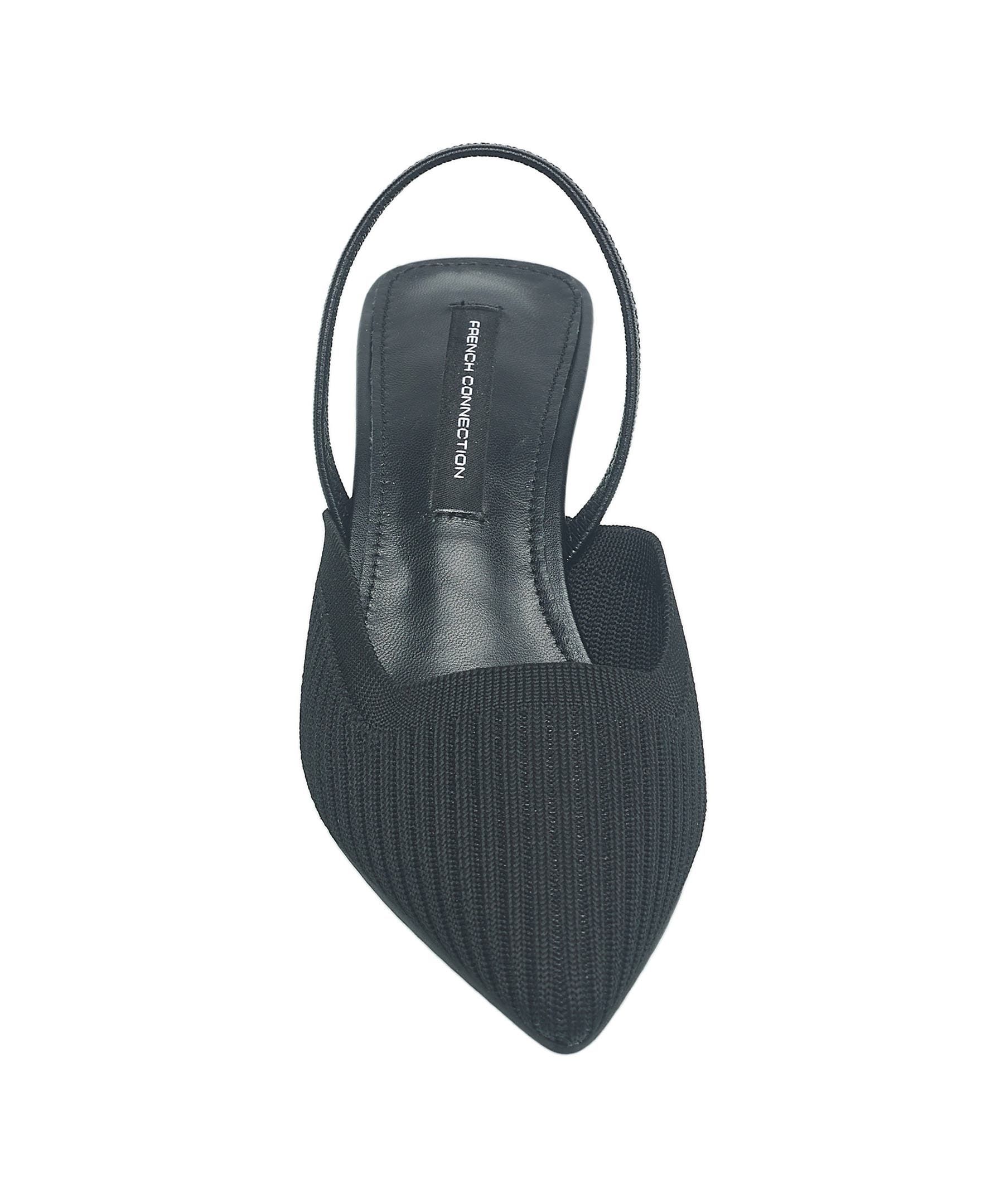 French Connection Ladies Coco Slingback Kitten Heel, Alternate, color, Black