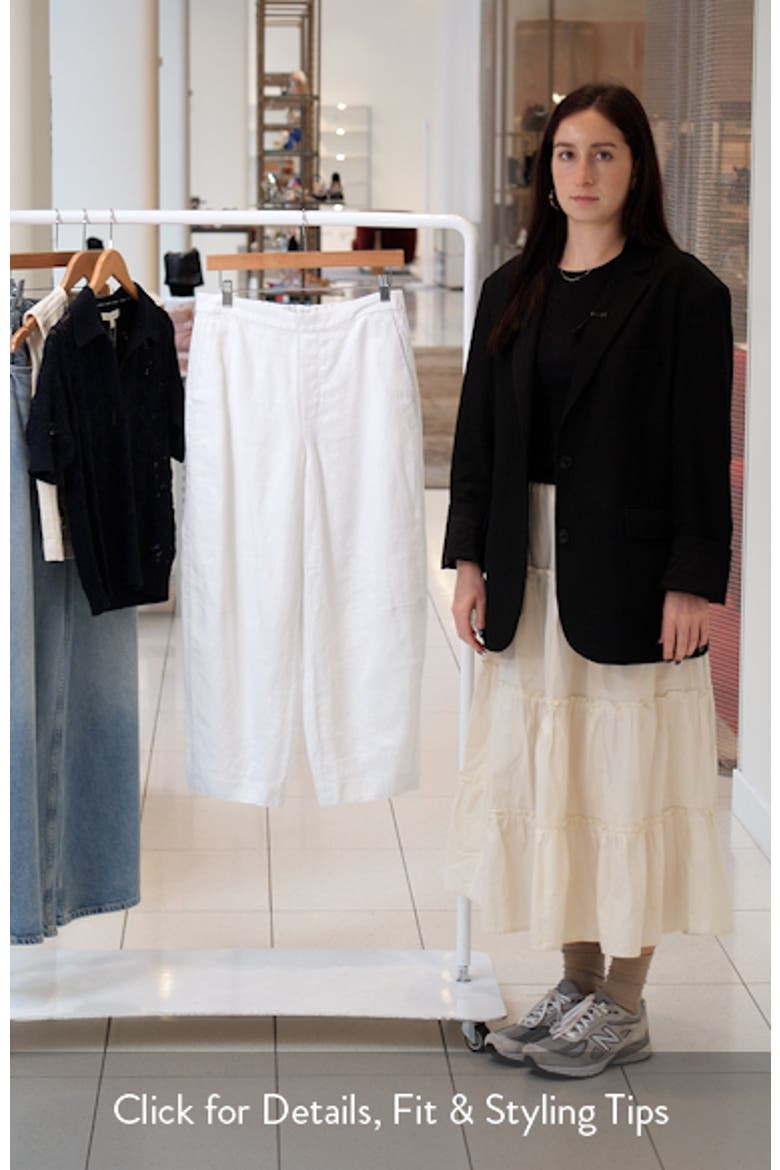 Barrel Leg Linen Pants video