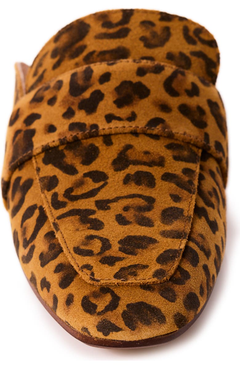 Free People At Ease Loafer, Alternate, color, Leopard Suede