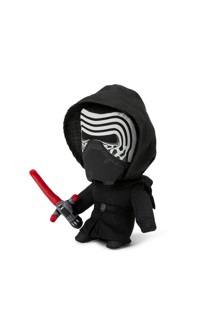Toynk Stuffed Star Wars Plush Toy - 9" Talking Kylo Ren Doll, Alternate, color, Black/Red