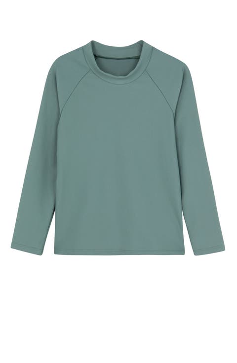 Boys 2 Match Long Sleeve Swim Shirt