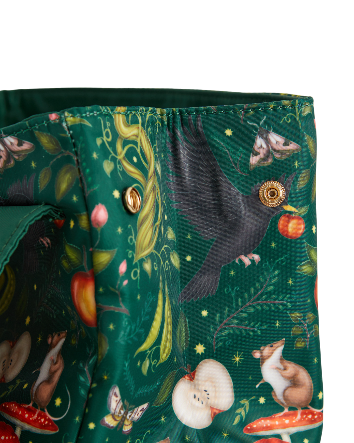 Fable England Catherine Rowe x Fable Into the Woods Green Backpack, Alternate, color, Green