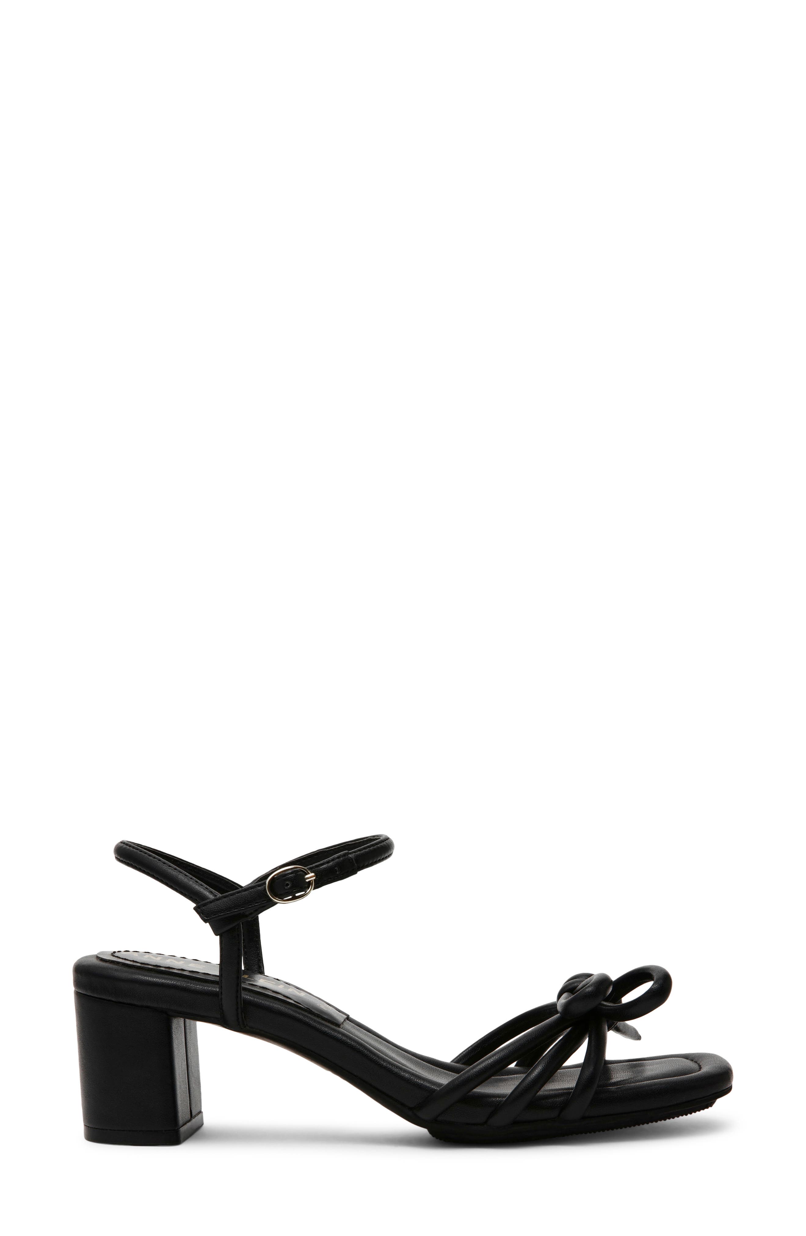 Anne Klein Strappy Sandal, Alternate, color, Black