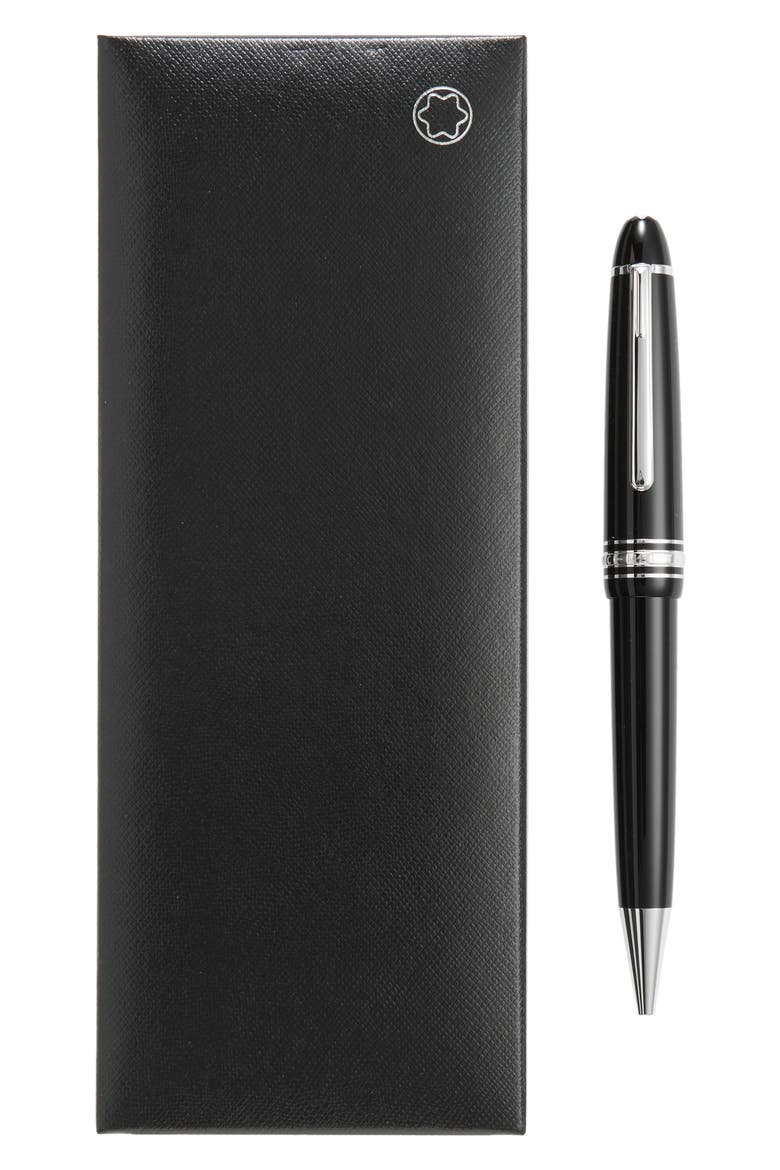 Meisterstück Platinum Coated LeGrand Ballpoint Pen, Alternate, color, BLACK