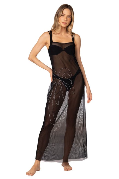 Ancestral Lines Gio Sheer Palm Beach Dress