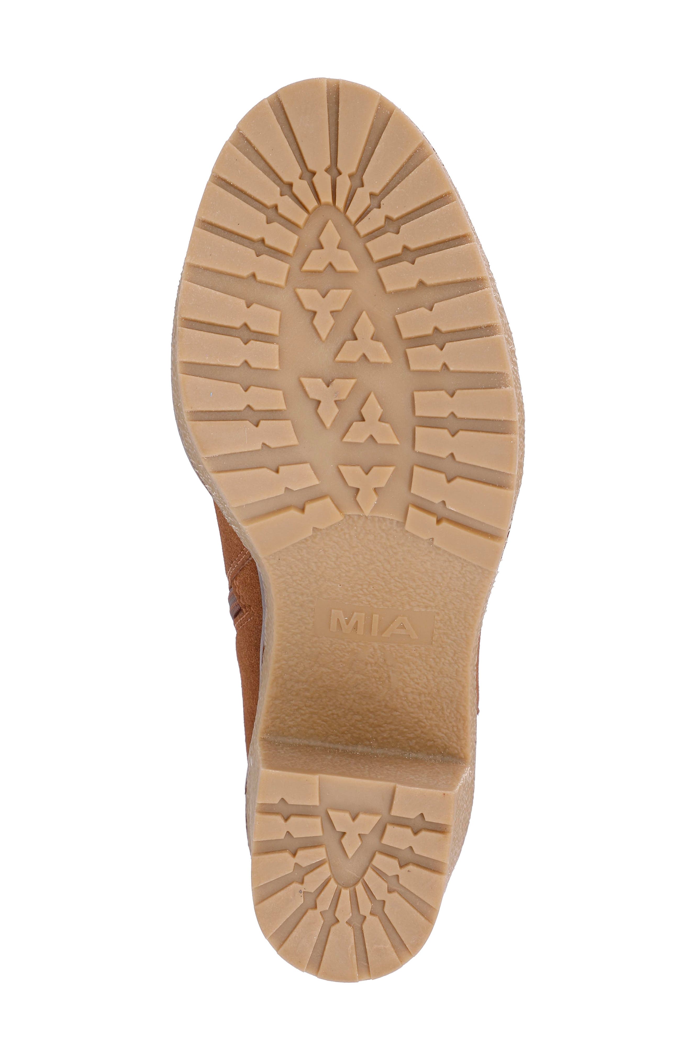 MIA Harlow Lug Sole Platform Bootie, Alternate, color, 
