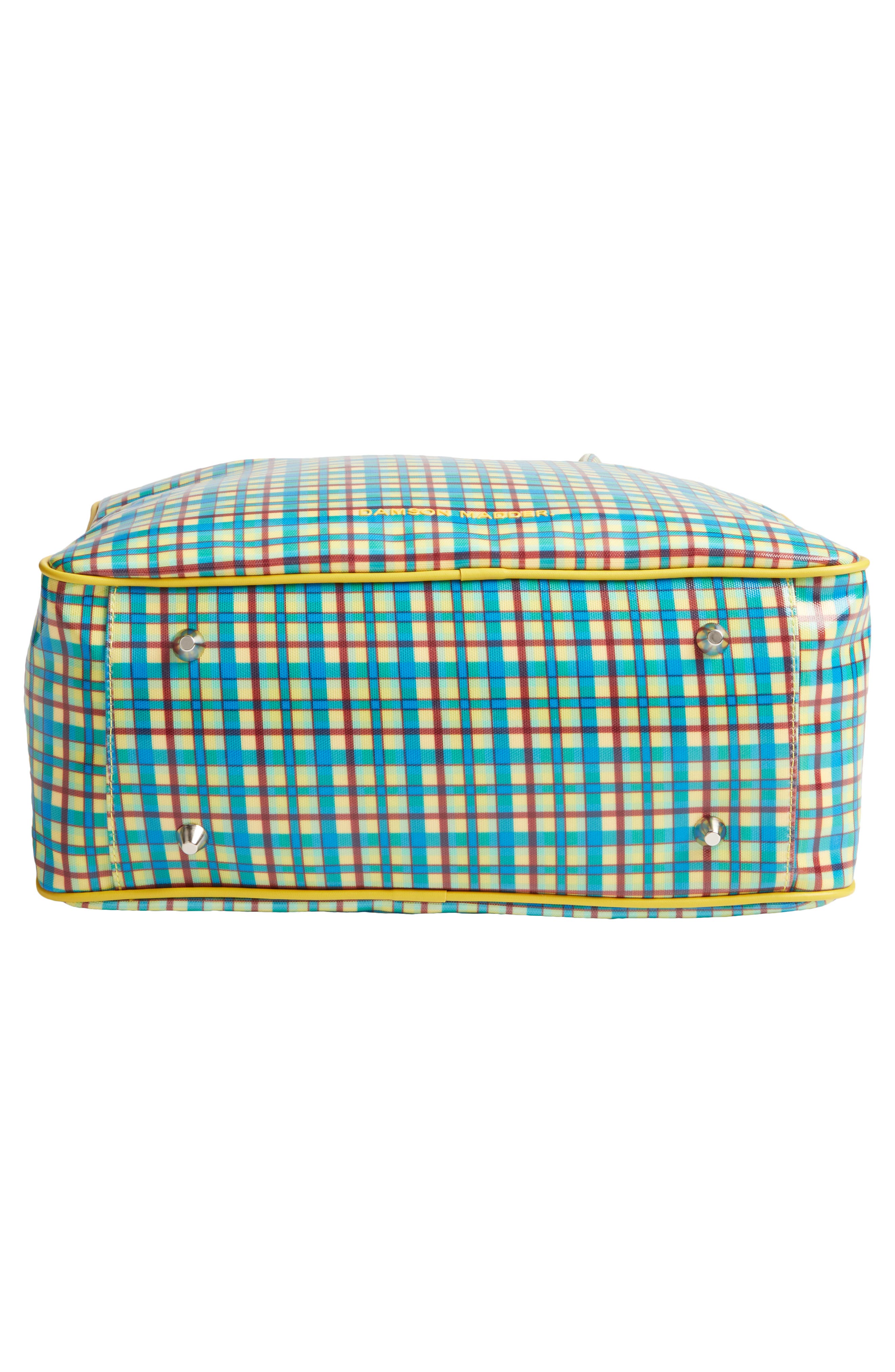 Damson Madder Truro Coated Holdall Shoulder Bag, Alternate, color, Green Multi