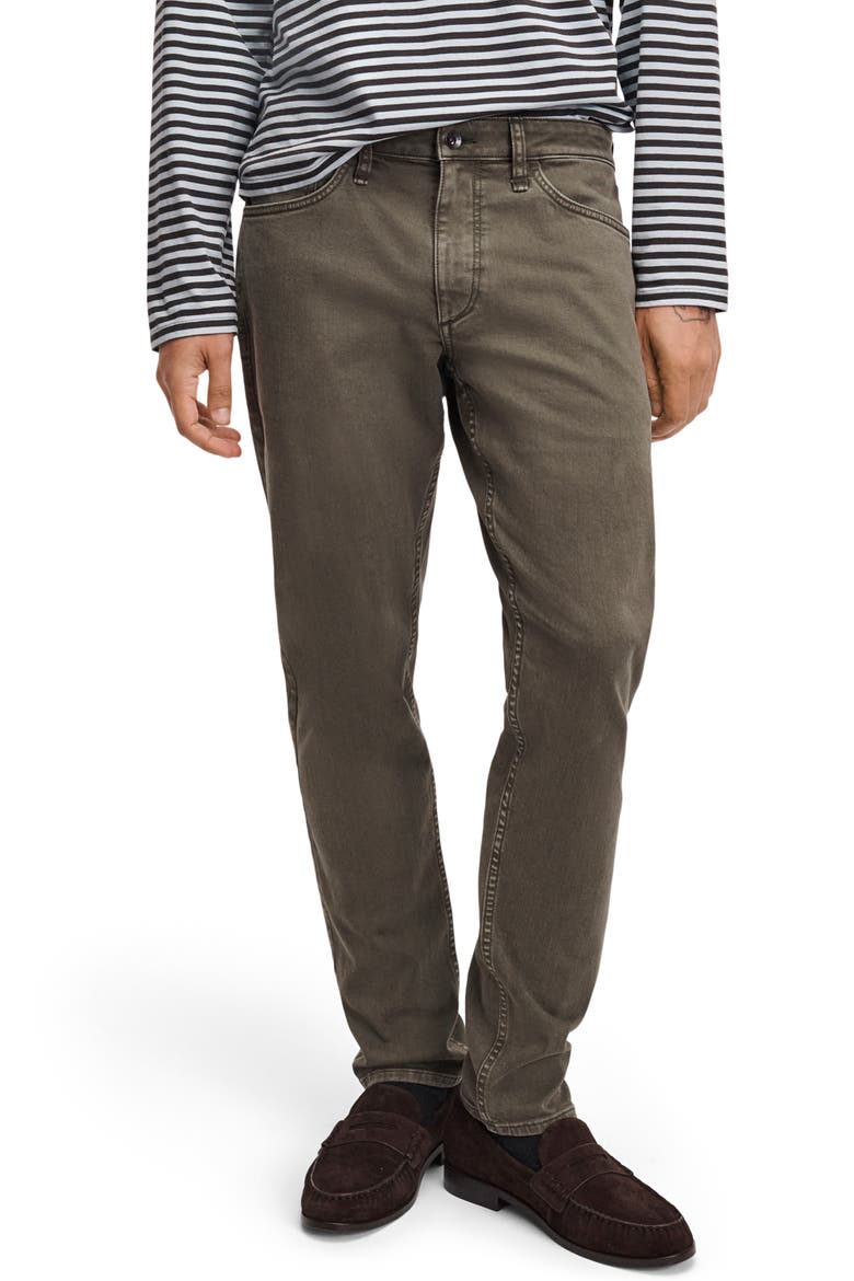 Fit 3 Aero Slim Straight Leg Jeans, Main, color, TE GREEN