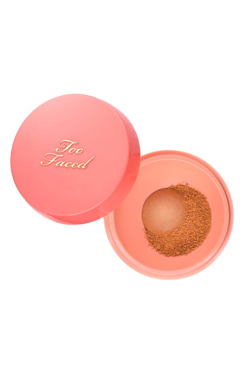 Too Faced Peach Perfector Loose Setting Powder In Caramelized Peach