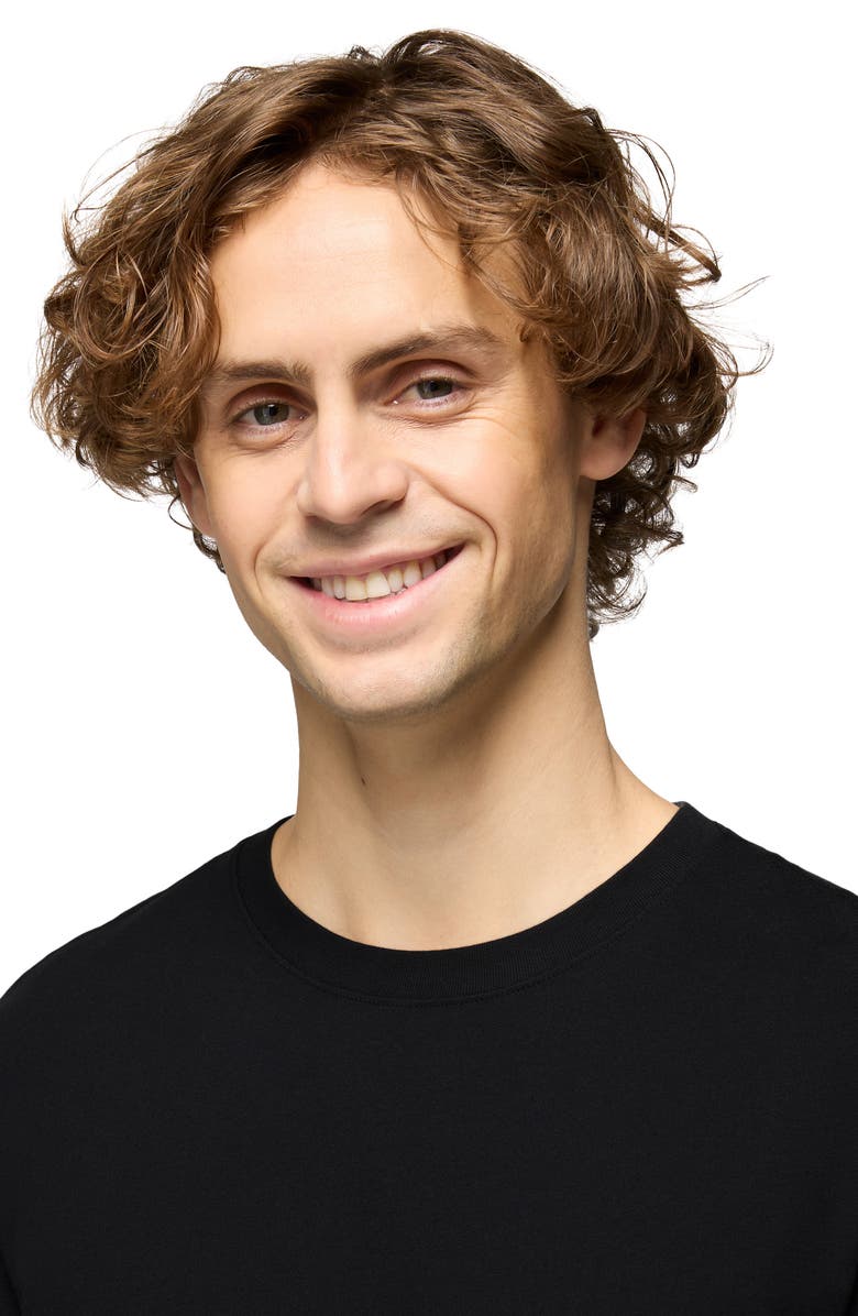 prAna Everyday Short Sleeve Regenerative Organic Cotton T-Shirt, Alternate, color, Black