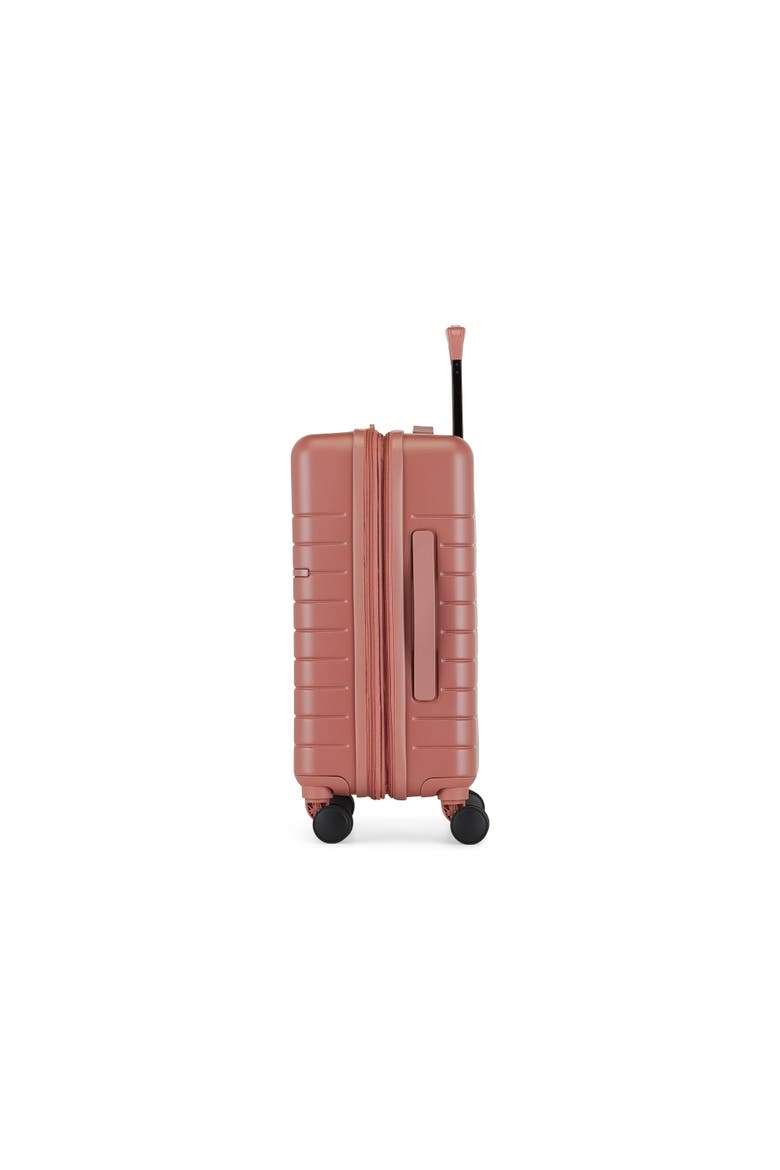 Munich 3 Piece Hardside Luggage Set with Expansion, Alternate, color, Brick