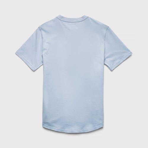 Shop Surfside Supply Co. Salty Scoop Jersey Tee In Subdued Blue