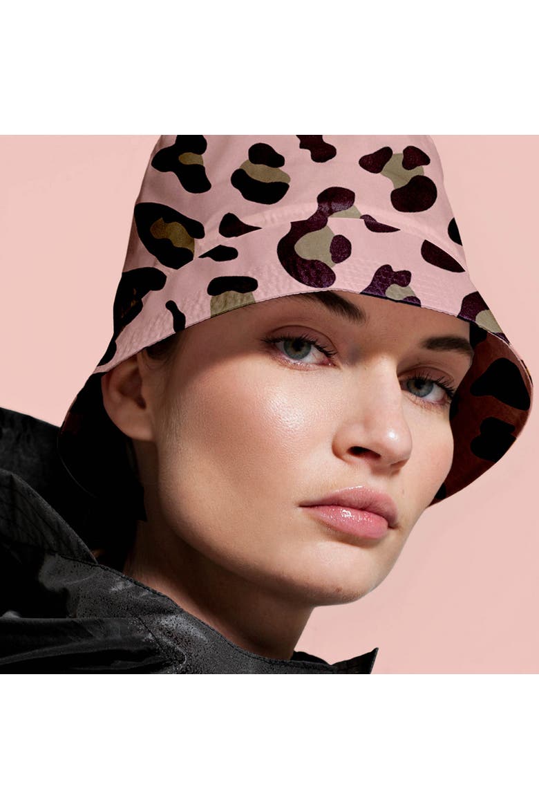 Bucket Hat Panther, Alternate, color, Pink
