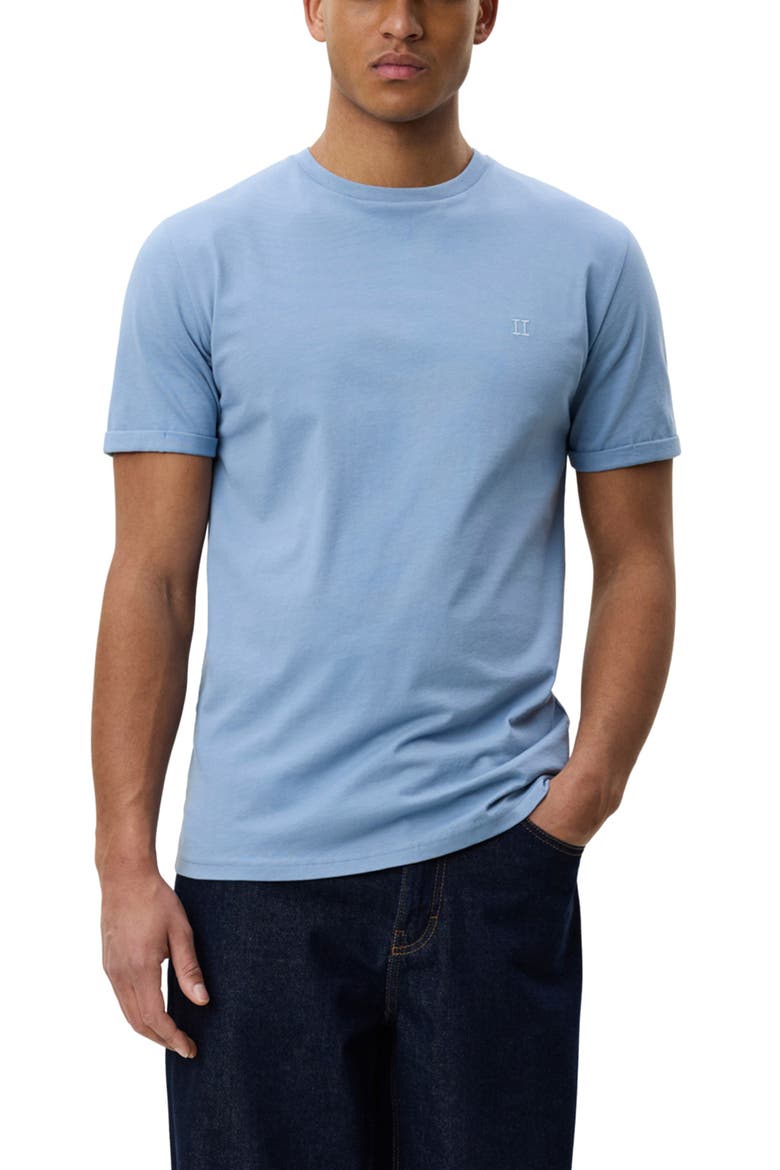 Core Organic Cotton T-Shirt, Main, color, FADED DENIM BLUE