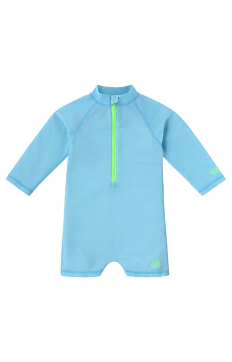 Long Sleeve Swim Romper