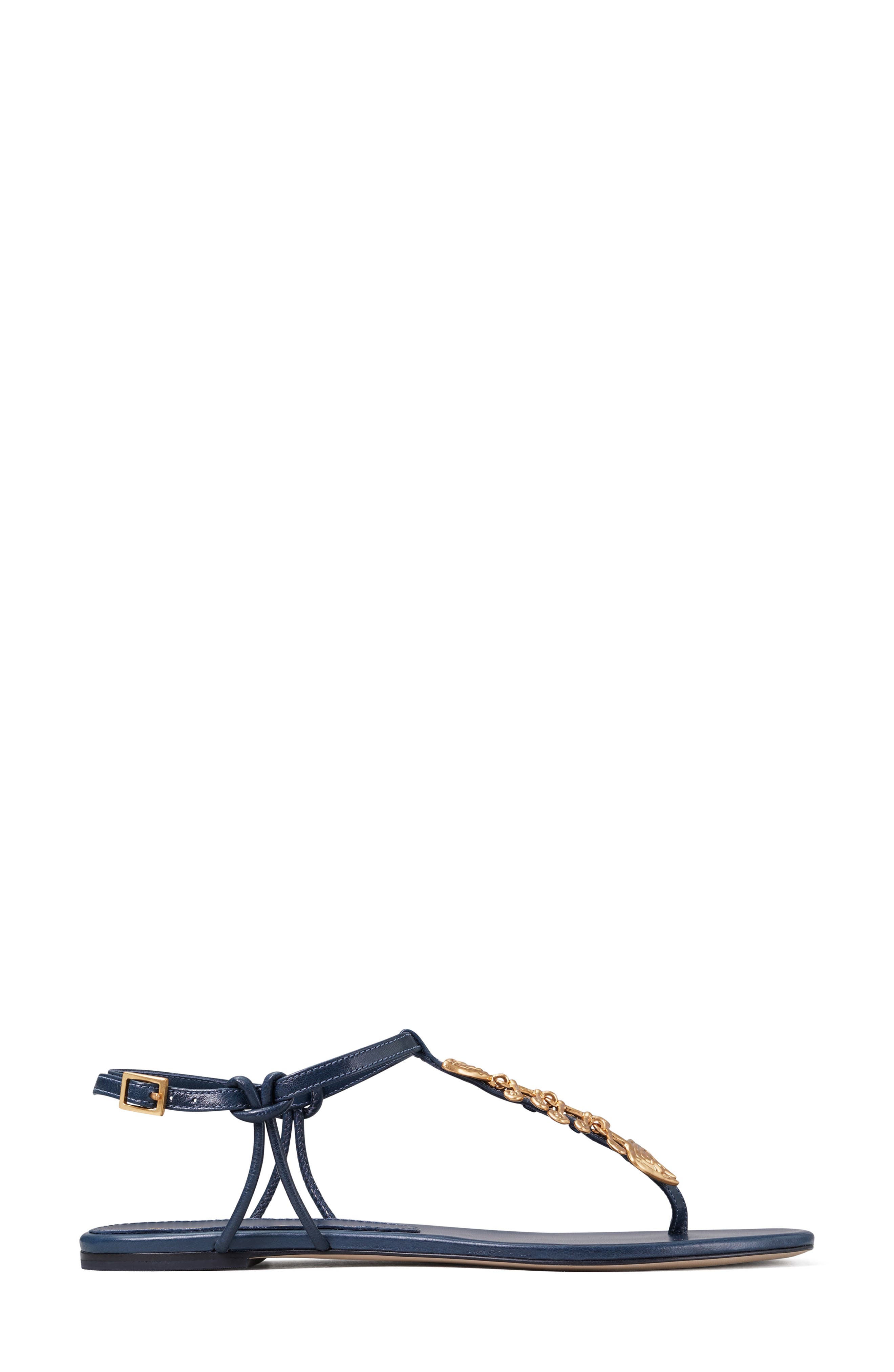 Capri Fish Thong Sandal, Alternate, color, PERFECT NAVY