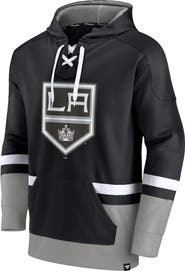 FANATICS Men's Fanatics Branded Black Los Angeles Kings First Battle Power Play Pullover Hoodie