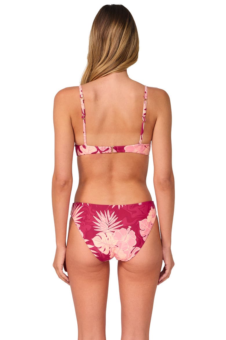 Avila Underwire Bikini Swimsuit Top, Alternate, color, Ruby Bay