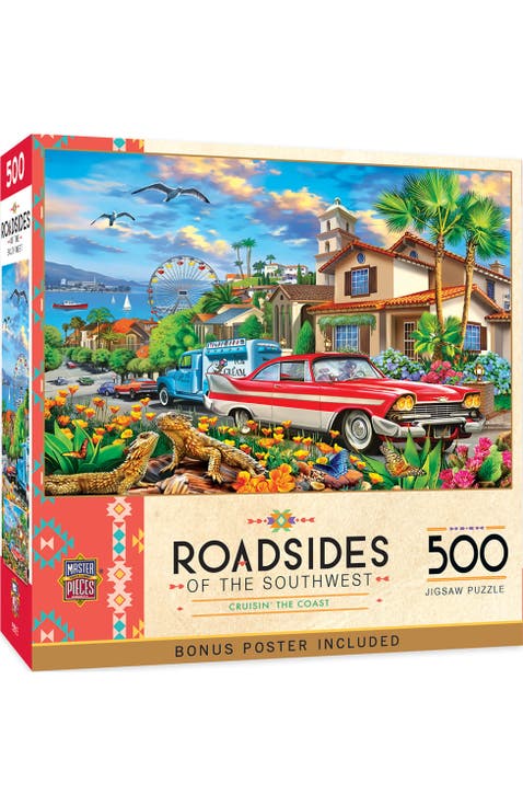 Cruisin' the Coast 500 Piece Puzzle