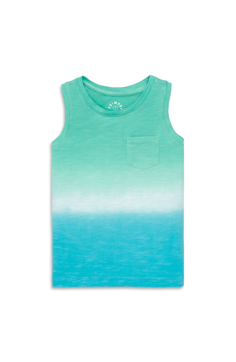 Primary Kids Pocket Tank In Dip-Dye, Main, color, 