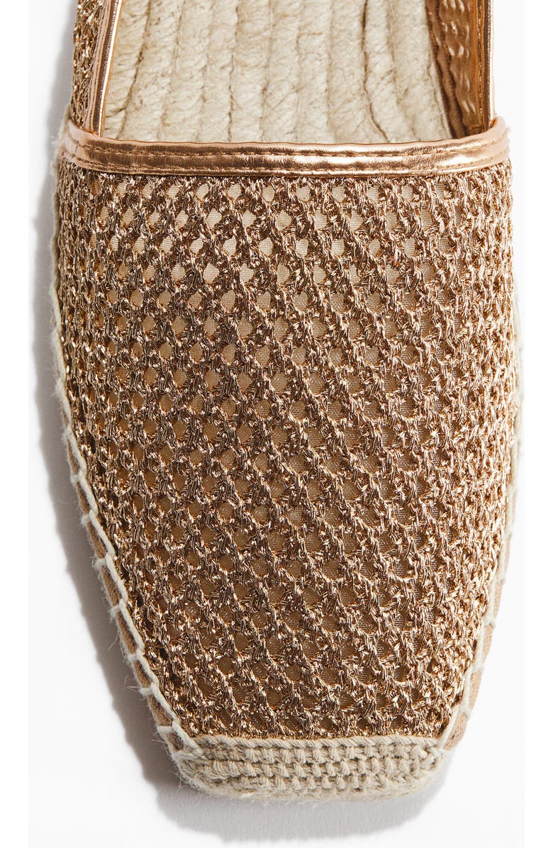 H&M Espadrilles, Alternate, color, Gold-Colored