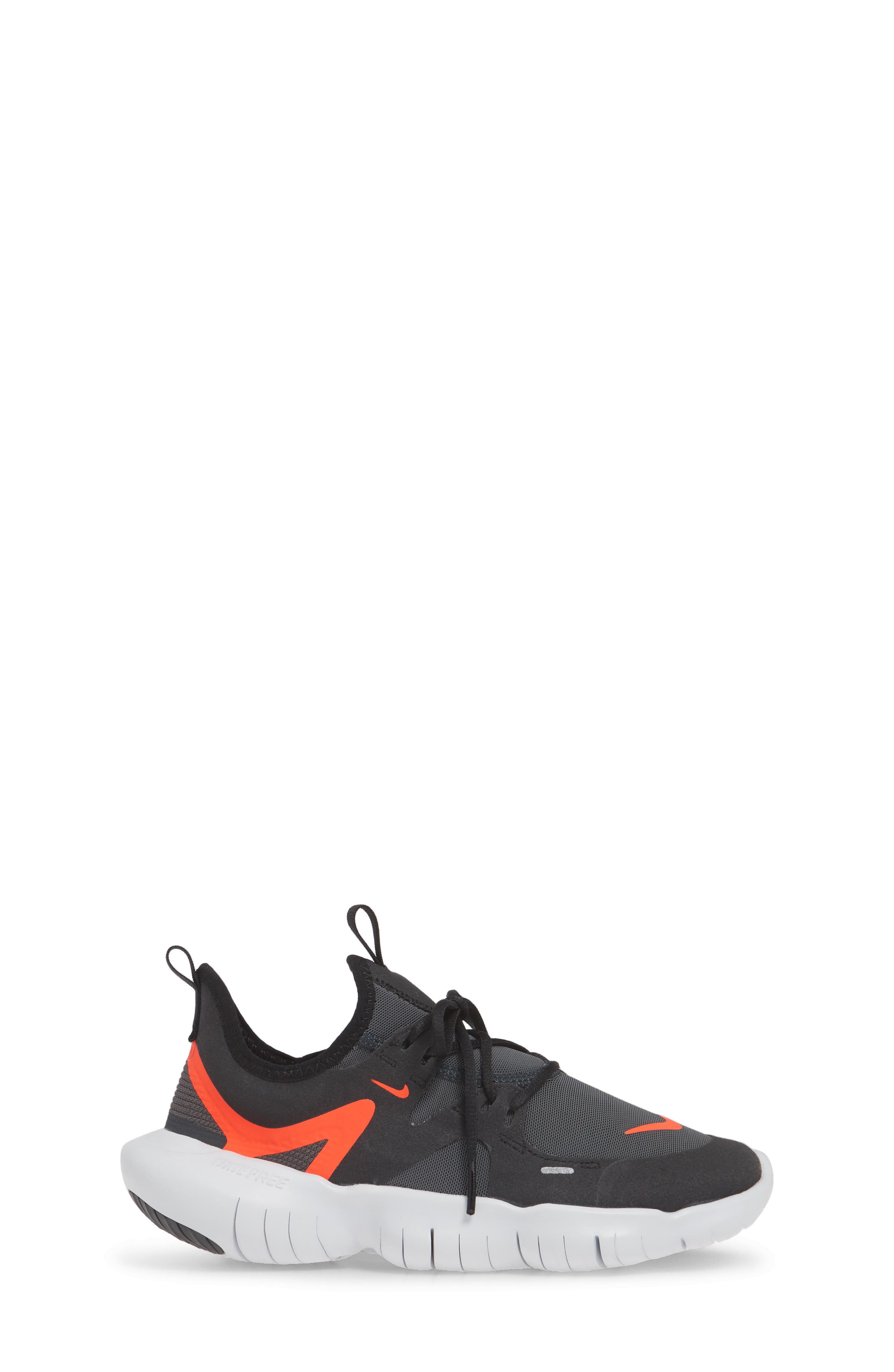 Free Run 5.0 Sneaker, Alternate, color, BLACK/ BRIGHT CRIMSON
