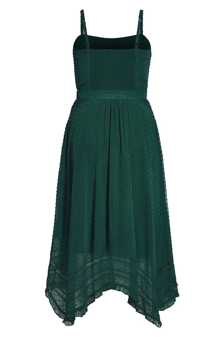 Flirty Nature Midi Dress, Alternate, color, JADE