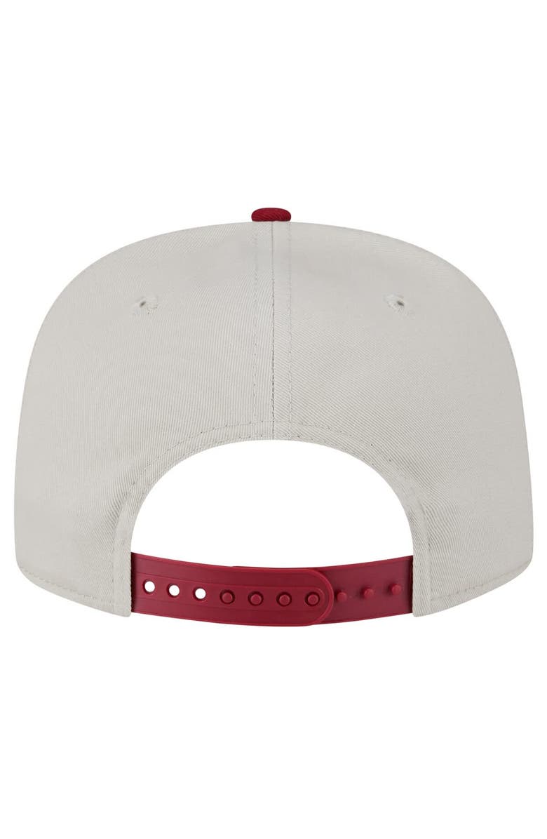 New Era Men's New Era Cream Philadelphia Phillies Iron Golfer Snapback Hat, Alternate, color, Cream