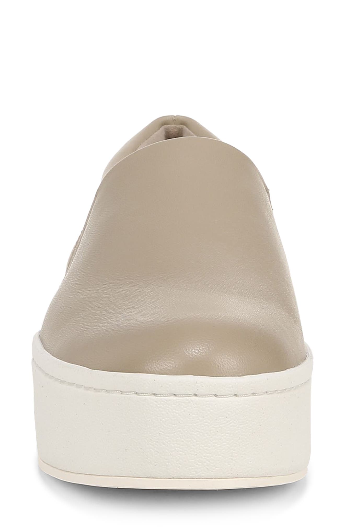 Warren Platform Slip-On Sneaker, Alternate, color, LTSTRAW