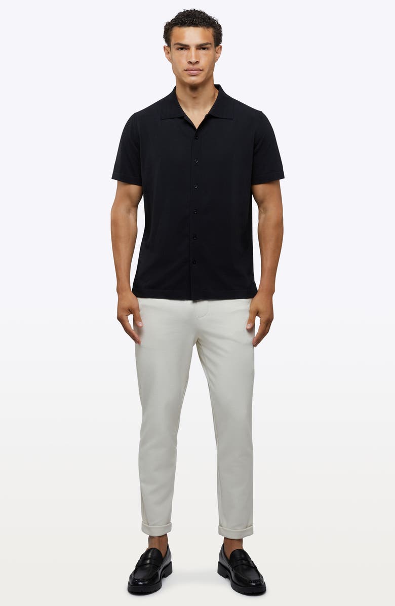 Cuts Riviera Cotton Blend Knit Camp Shirt, Alternate, color, 