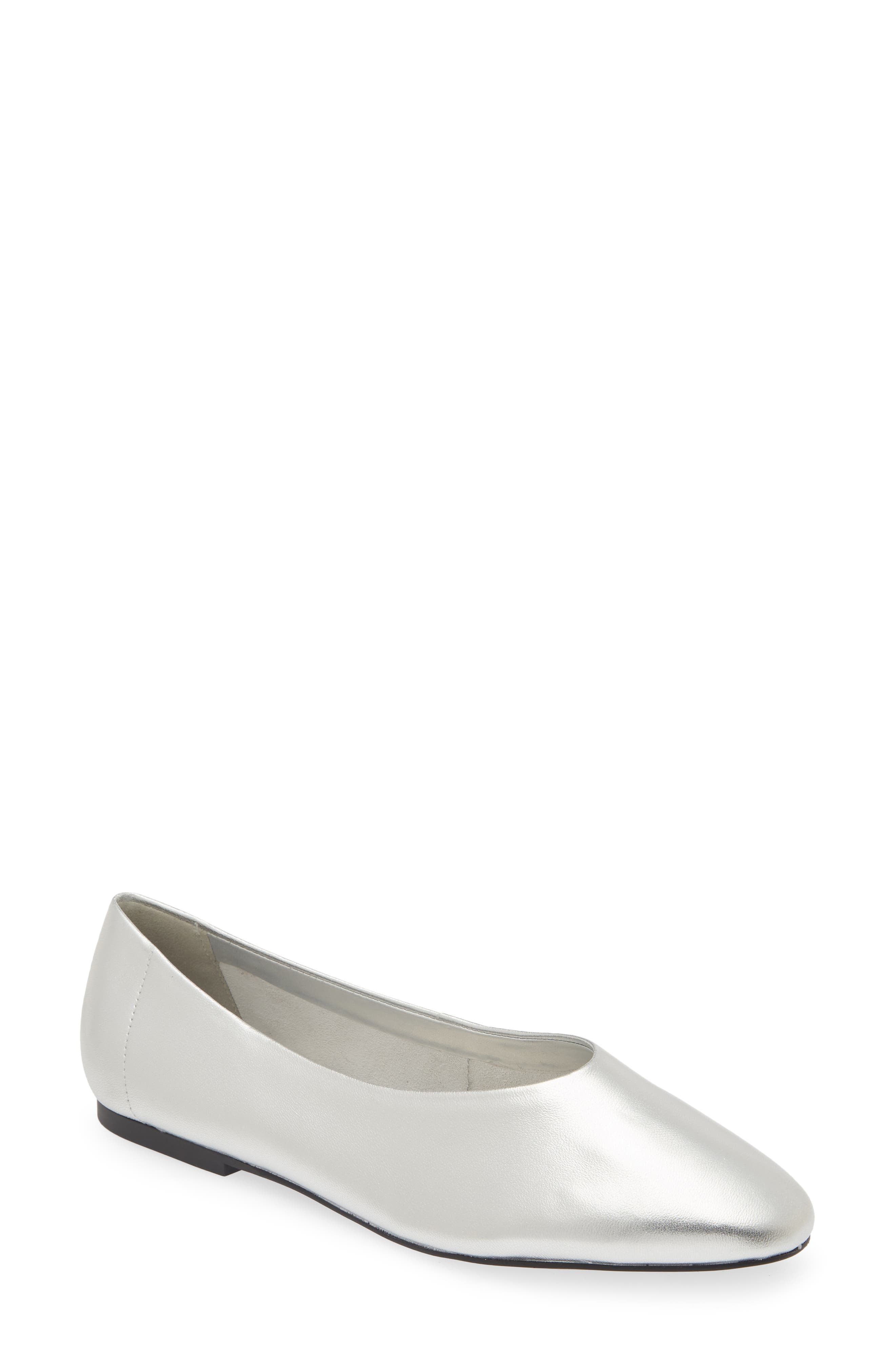 Madyson Flat, Main, color, SILVER METALLIC