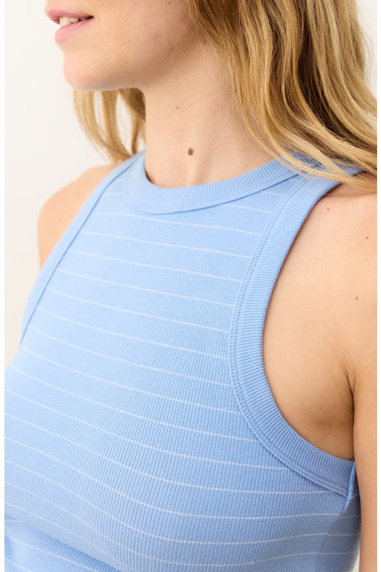 Lexi Ribbed Crop Tank, Alternate, color, TIDE/ WHITE STRIPE