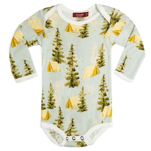 Milkbarn Long Sleeve One Piece In Green