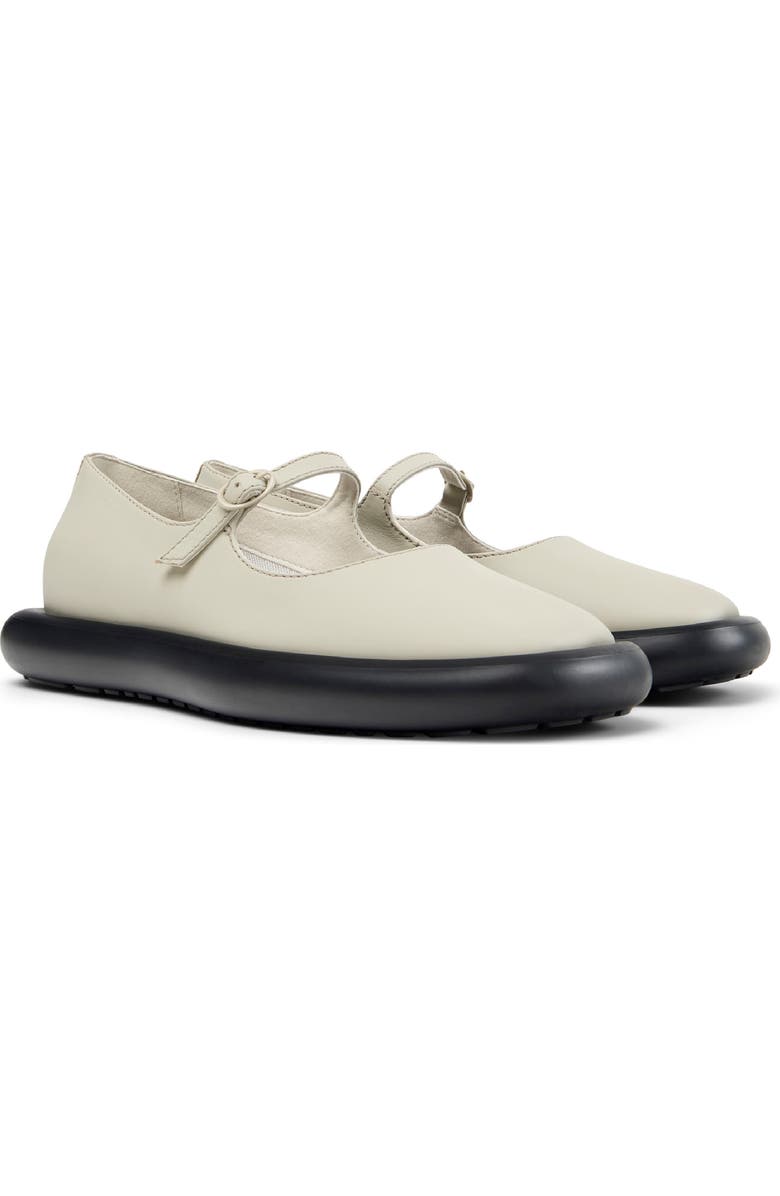 Camper Onda Mary Jane Flat, Main, color, Light Pastel Grey