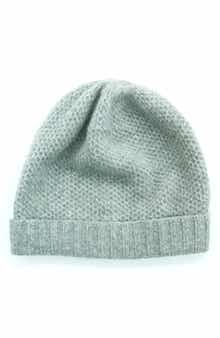Portolano Honeycomb Cashmere Beanie