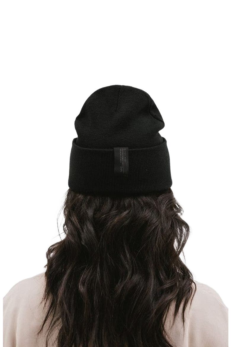Shay Soft Knit Beanie, Alternate, color, Black