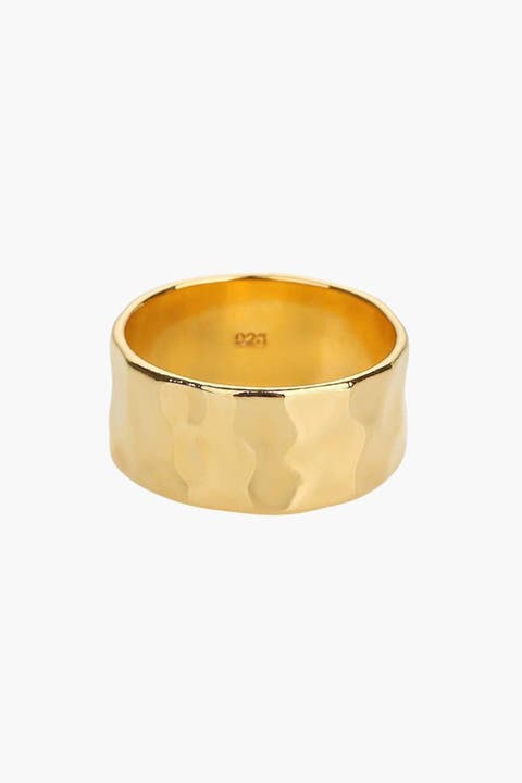 Sterling Silver 18k Gold Plated Skye Ring Holiday Gift Idea