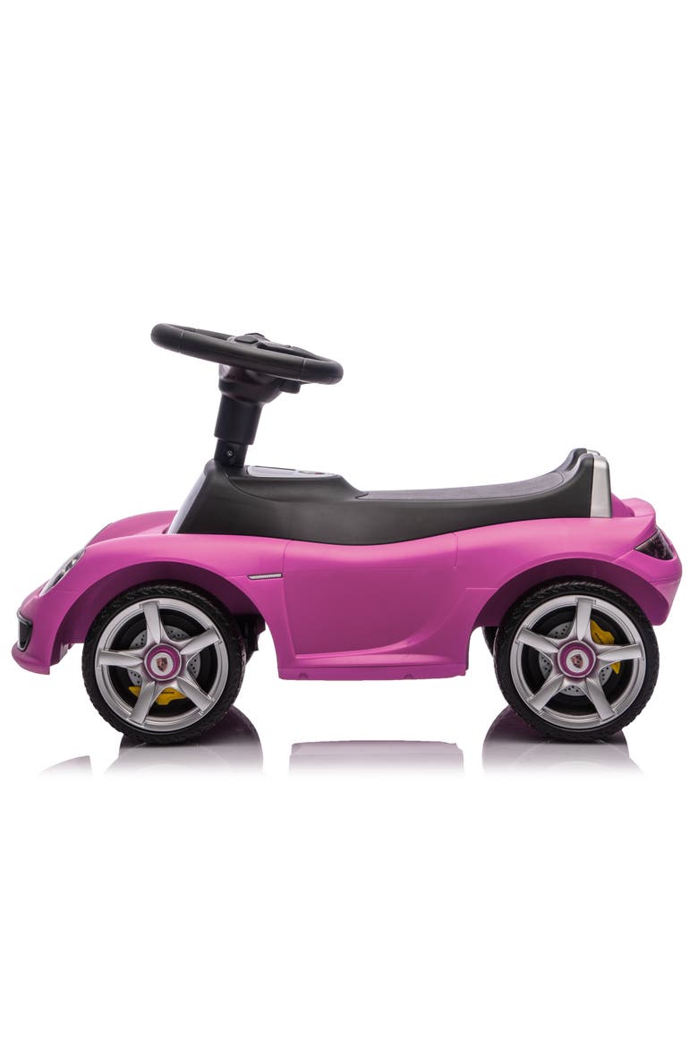Porsche 911 Carrera GT Foot-to-Floor Ride-On, Alternate, color, PINK