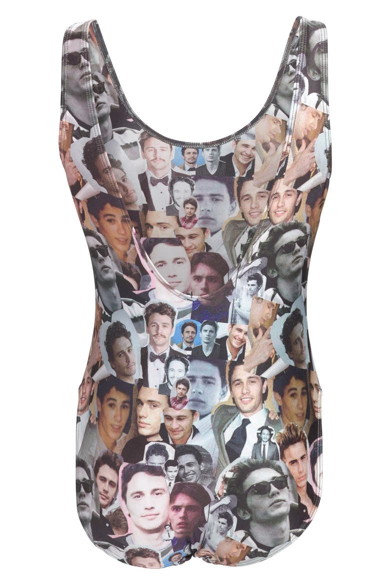 'James Franco' One-Piece Swimsuit, Alternate, color, MULTI