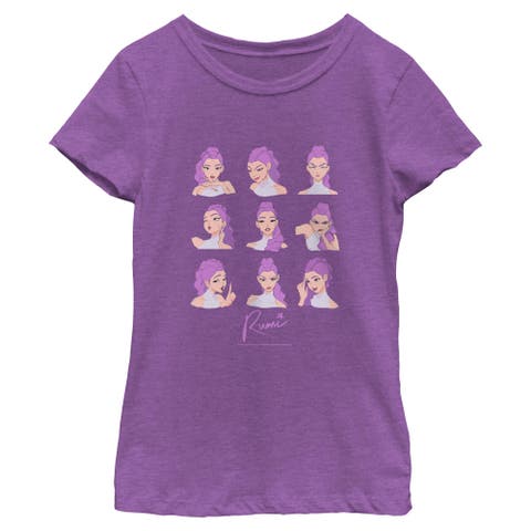 Girls' The Expressions Of Mira Graphic Short Sleeve T-shirt