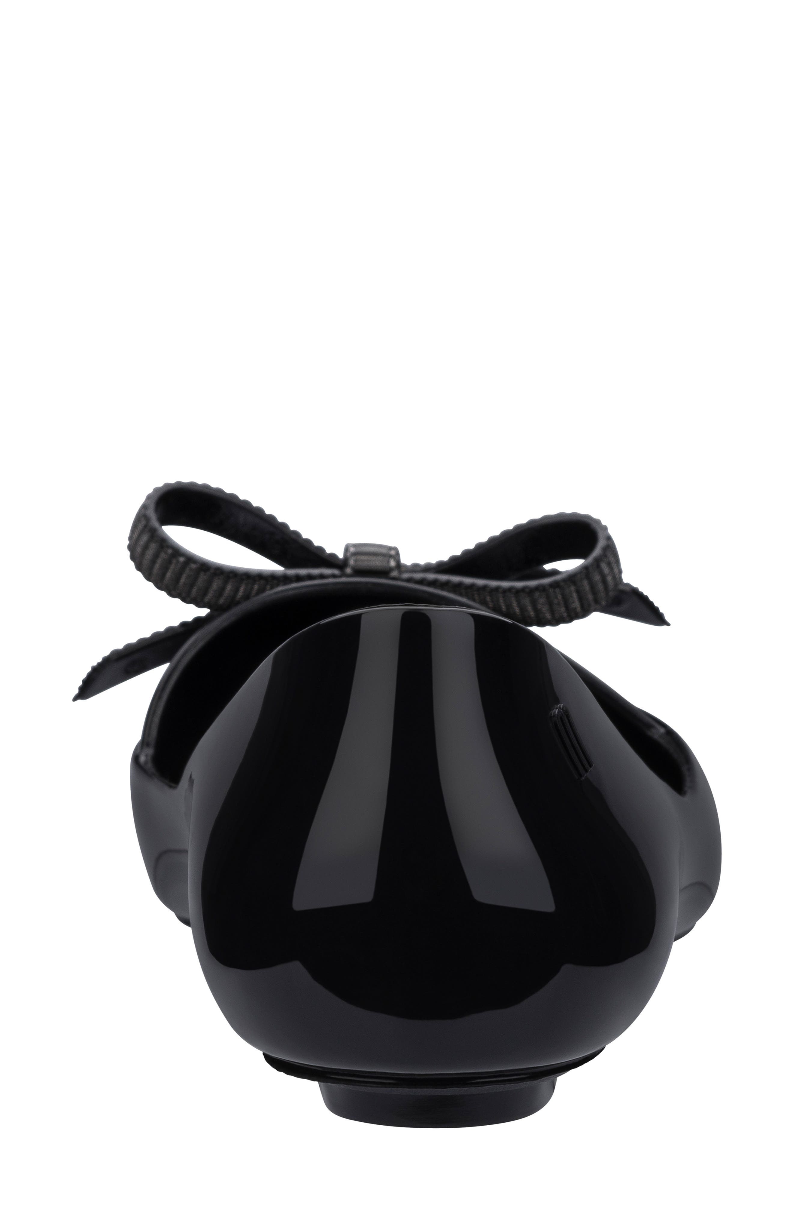 Melissa x Jason Wu Bow Jelly Flat, Alternate, color, 