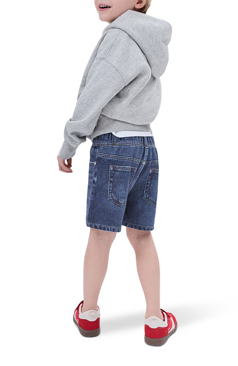 rag & bone Kids' Mini rb Miramar Pull-On Faux Denim Shorts, Alternate, color, Scott