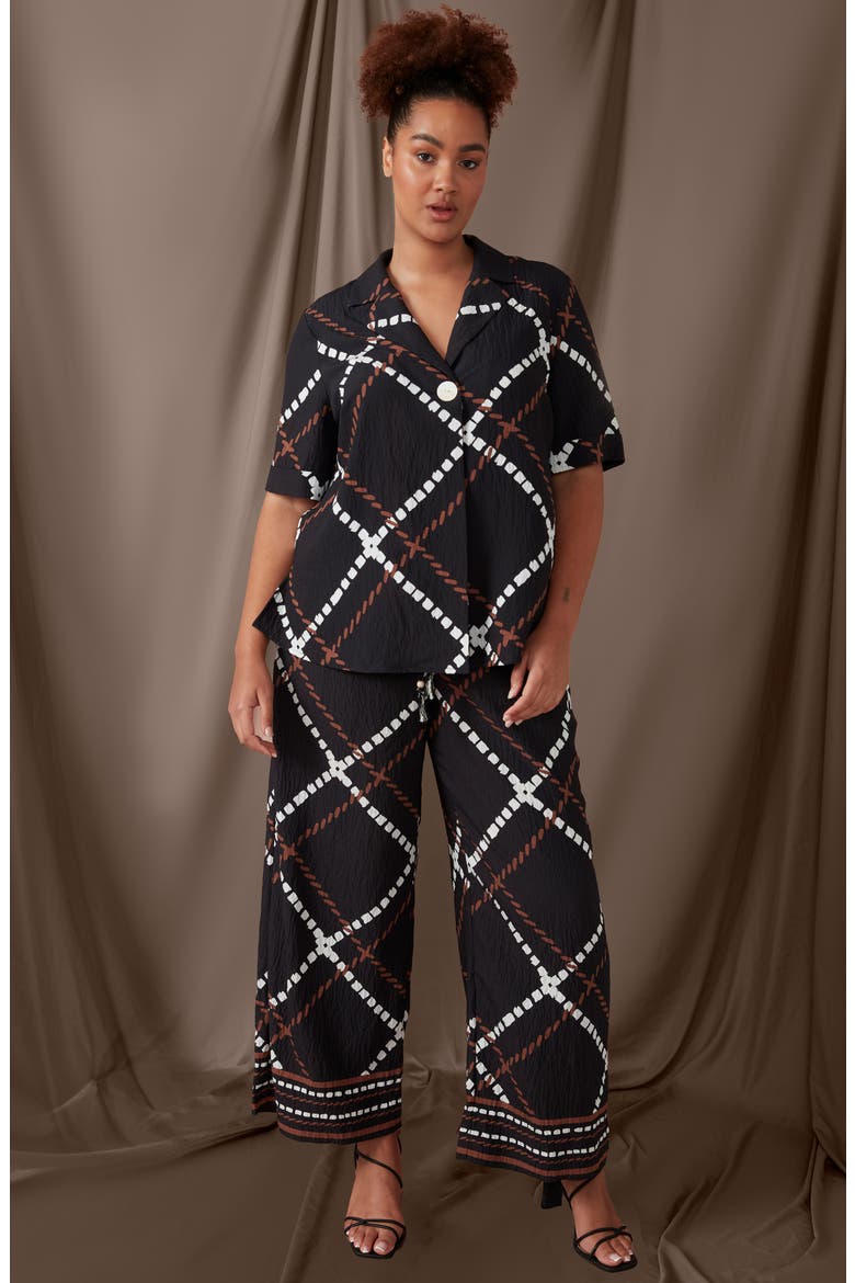 Marine Print Drawstring Pants, Alternate, color, PRINT