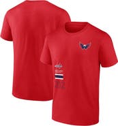 FANATICS Men's Fanatics Branded Red Washington Capitals Represent T-Shirt